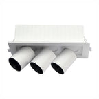 Embutido rectangular aluminio blanco con control de temperatura 18W LED - VKFO0001