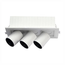 Cargar imagen en el visor de la galería, Embutido rectangular aluminio blanco con control de temperatura 18W LED - VKFO0001
