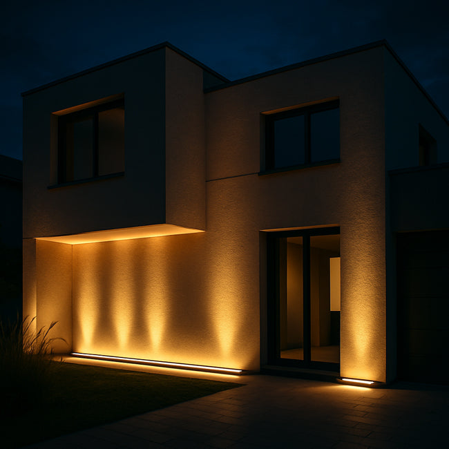 Foco bañador de pared y piso de 100 cm  3000K  30° 12W  LED - VKFO0003