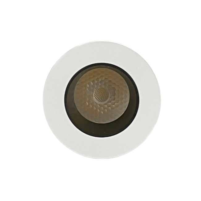 Foco embutido aluminio blanco 10º 2W LED - VKFO0005