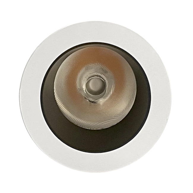 Foco embutido aluminio blanco 10º 7W LED - VKFO0009