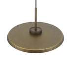 Lámpara colgante aluminio bronce antiguo dimerizable 7W LED - VKLC0001
