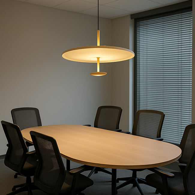 Lámpara colgante aluminio arena dimerizable 12W LED - VKLC0004