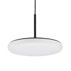 Lámpara colgante acero negro acrílico opal dimerizable 24W  LED - VKLC0007