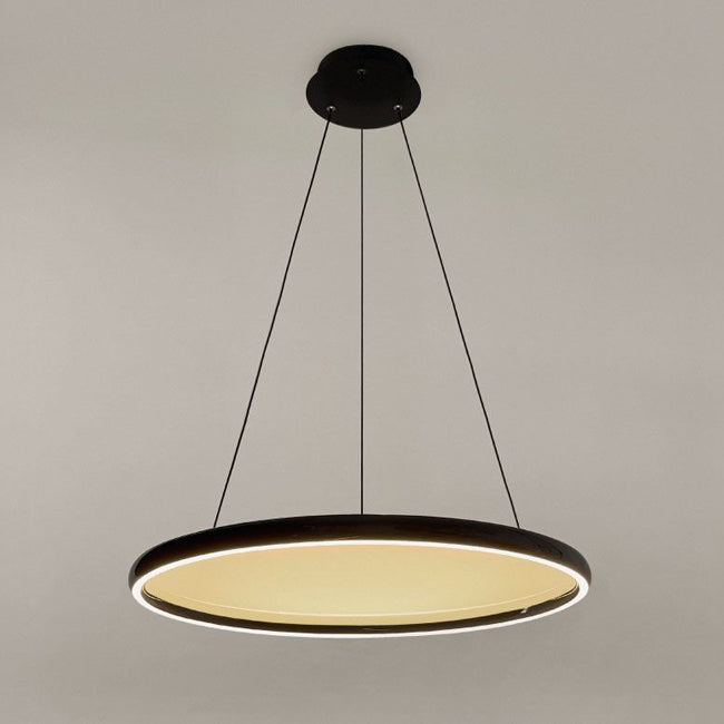 Lámpara colgante aluminio negro Ø65 cm 70W  - VKLC0008