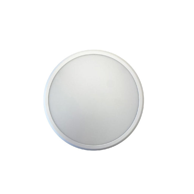 Plafón redondo blanco con control de temperatura Ø22,5 cm 18W LED - VKPL0002