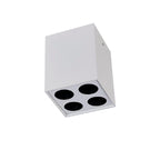 Plafón aluminio blanco dimeable 6,6x8,3 cm 8W  LED - VKPL0005