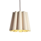 Lámpara colgante madera natural Ø 32 cm E27 - A pedido - WPLC0007