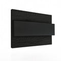 Apliqué madera nativa calada negro LED 10W - ZIAP0004