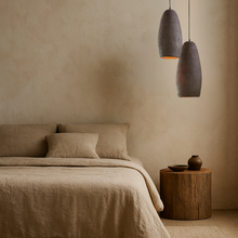 Cargar imagen en el visor de la galería, Lámpara colgante papel maché Ø24x48 cm E27 - LLLC0571
