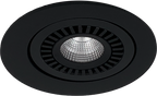 Foco embutido aluminio negro dimeable Ø10,8 cm LED 9W - TOFO0048