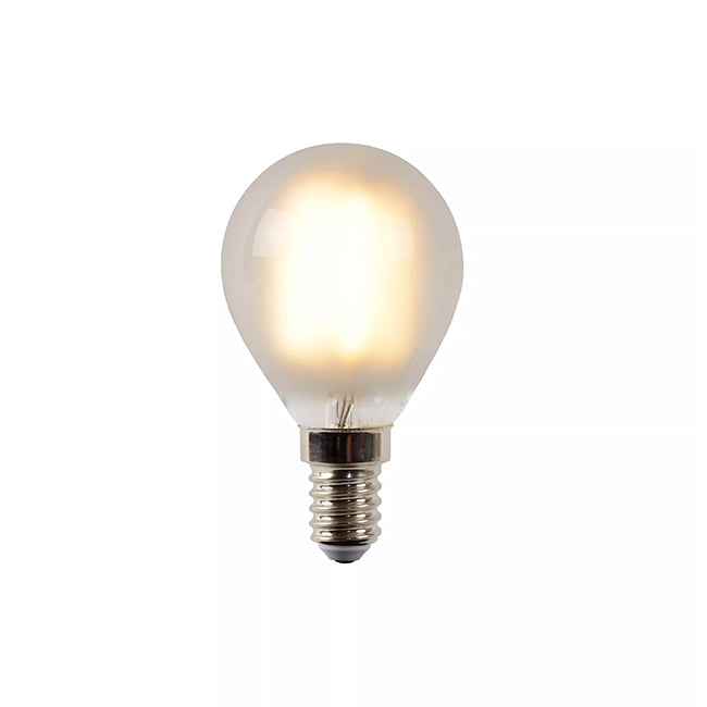 Ampolleta vidrio mate LED E14 4W - LUAM0023