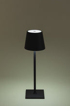 Lámpara sobremesa aluminio negro Ø 10,5x38 cm LED 3,5 W - TOLS0010