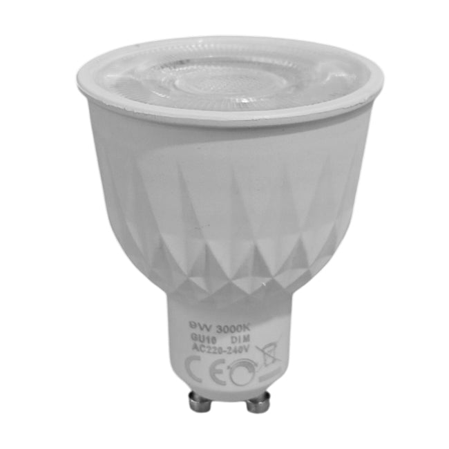 Ampolleta 9W LED  luz cálida GU10 3000k - TOAM0062