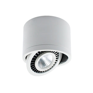 Foco sobrepuesto blanco basculante LED 7W - BEFO0007