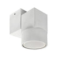 Foco sobrepuesto muro o techo blanco Ø 5,7x9,5 cm GU10 - LZFO0009