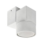 Foco sobrepuesto muro o techo blanco Ø 5,7x9,5 cm GU10 - LZFO0009