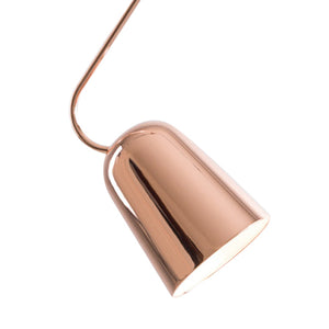Lámpara colgante metal cobre Ø 175 cm E27 - SELC0006
