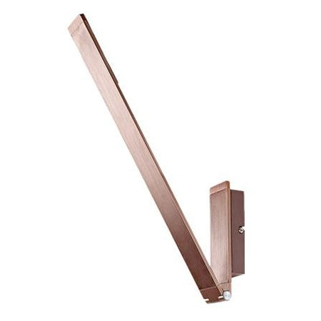 Apliqué metal cobre luz indirecta 5x44 cm LED 6W - WAAP0002
