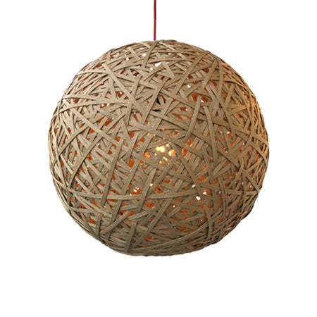 Lámpara colgante fibra de cañamo natural  Ø 48 cm E27 - ITLC0006