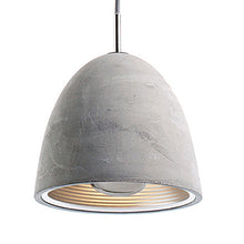 Cargar imagen en el visor de la galería, Lámpara colgante concreto interior aluminio Ø31x30 cm E27 - SELC0004

