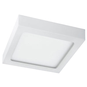 Plafón aluminio blanco 30x30 cm LED 24W - BEPL0008