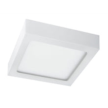 Cargar imagen en el visor de la galería, Plafón aluminio blanco  22x 22 cm LED 18W - BEPL0007
