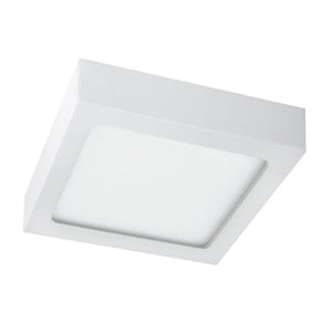 Plafón aluminio blanco  22x 22 cm LED 18W - BEPL0007