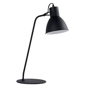 Lámpara sobremesa metal negro Ø 20x50 cm E14 - LULS0008