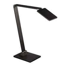 Cargar imagen en el visor de la galería, Lámpara sobremesa aluminio negro anodizado 20x45 cm LED 10W - WALS0008
