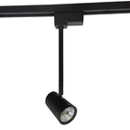 Foco para riel monofásico negro dirigible LED 5W - DWFO0005