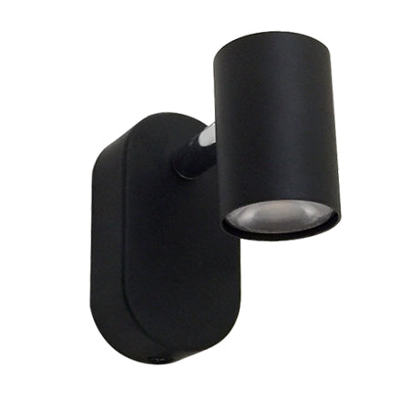 Foco direccionable aluminio negro LED 6W - SAFO0005