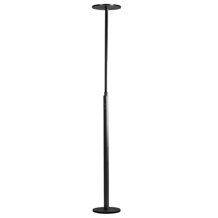 Lámpara de pie aluminio negro anodizado Ø 25x1,80 cm LED 25W - WALP0012