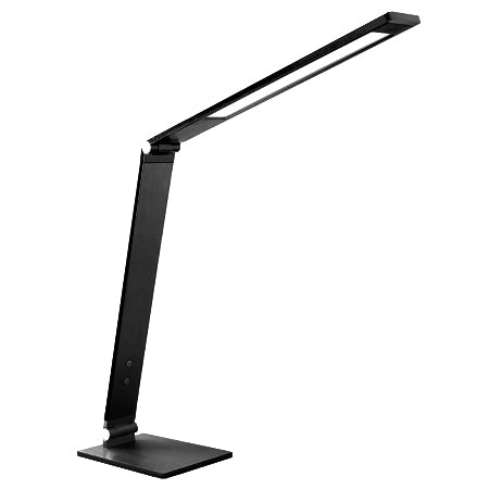 Lámpara sobremesa aluminio negro anodizado 18x39,5 cm LED 10W - WALS0009