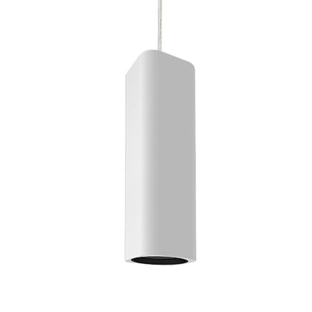 Lámpara colgante blanca 12W con LED incorporado
