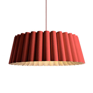 Lámpara colgante madera natural Ø 80 cm E27 - A pedido