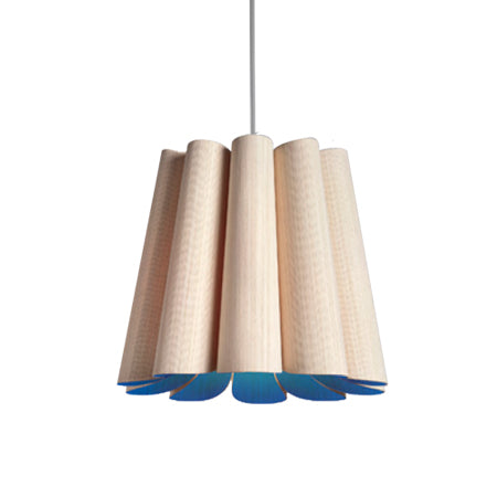 Lámpara colgante madera natural Ø 32 cm E27 - A pedido