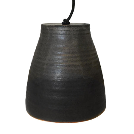 Lámpara colgante cerámica gres E27 - A pedido