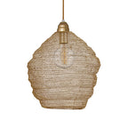 Lámpara colgante metal bronce envejecido Ø38 cm E27 - LLLC0063