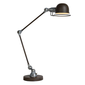 Lámpara sobremesa metal rustico Ø 16x4 0cm E14 - LULS0014