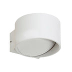 Apliqué aluminio blanco opaco exterior IP 40 10x6 cm LED 7W - MUAP0014