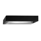 Apliqué aluminio negro 23x13 cm IP 44 7 W LED - BEAP0024
