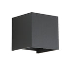 Apliqué negro opaco, bidireccional interior exterior LED 2x3W - MCAP0001