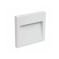 Apliqué aluminio blanco exterior IP 65 9x9 cm LED 3W - MUAP0021