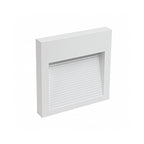 Apliqué aluminio blanco exterior IP 65 9x9 cm LED 3W - MUAP0021