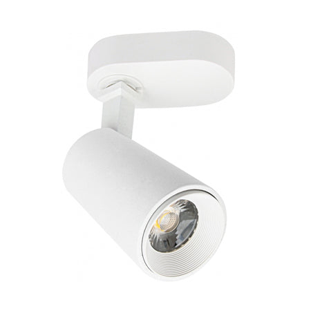 Foco metal blanco Ø 4,5x9 cm LED 7W - MUFO0063