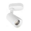 Foco metal blanco Ø 4,5x9 cm LED 7W - MUFO0063