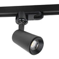 Foco riel metal negro Ø 4,5x10 cm LED 7W - MUFO0066