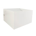 Apliqué aluminio blanco interior 10x6 cm LED 7W - MUAP0011