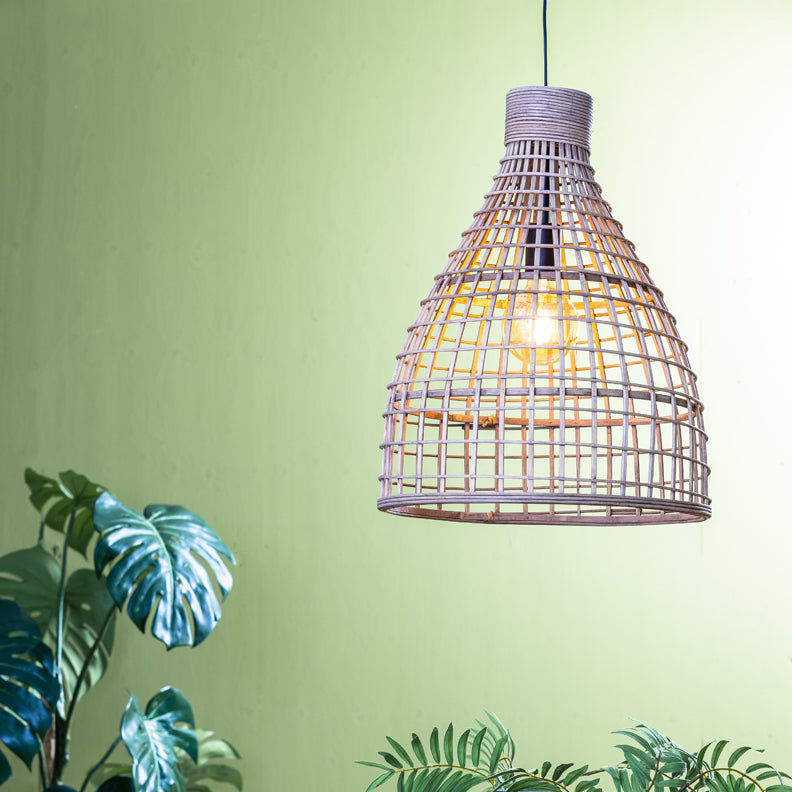 Lámpara colgante  ratán natural Ø40 cm E27 - LLLC0236